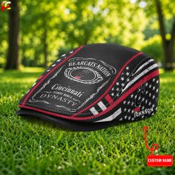 Cincinnati Bearcats NCAA3 Premium Jeff Cap, Flat Cap M88