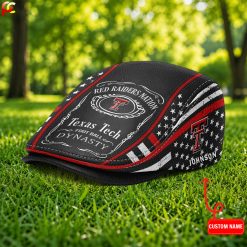 Texas Tech Red Raiders NCAA3 Premium Jeff Cap, Flat Cap M88