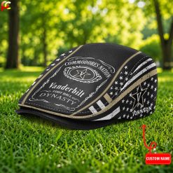 Vanderbilt Commodores NCAA3 Premium Jeff Cap, Flat Cap M88
