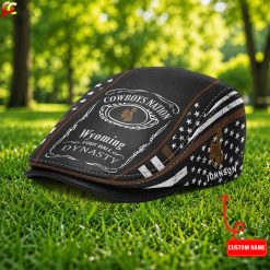 Wyoming Cowboys NCAA4 Premium Jeff Cap, Flat Cap M88