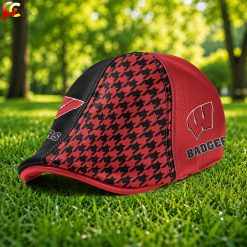 Wisconsin Badgers NCAA Premium Ivy Cap, Flat Cap M03