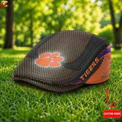 Clemson Tigers NCAA Premium Jeff Cap, Flat Cap M33