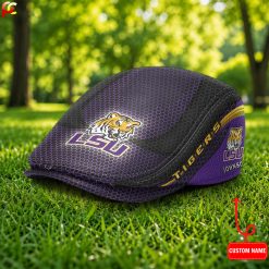 LSU Tigers NCAA Premium Jeff Cap, Flat Cap M33