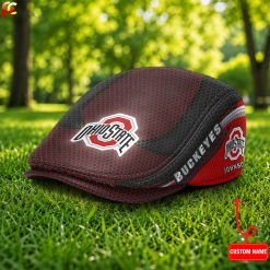 Ohio State Buckeyes NCAA Premium Jeff Cap, Flat Cap M33