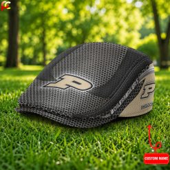 Purdue Boilermakers NCAA Premium Jeff Cap, Flat Cap M33