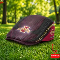 Iowa State Cyclones NCAA3 Premium Jeff Cap, Flat Cap M33