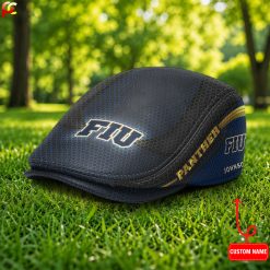 Fiu Golden Panthers NCAA4 Premium Jeff Cap, Flat Cap M33