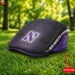 Northwestern Wildcats NCAA4 Premium Jeff Cap, Flat Cap M33