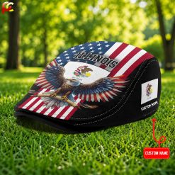 Illinois State Jeff Cap, Driving Cap, Golf Cap 86