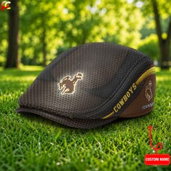 Wyoming Cowboys NCAA4 Premium Jeff Cap, Flat Cap M33
