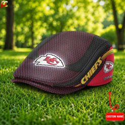 Kansas City Chiefs NFL Premium Jeff Cap, Flat Cap M33
