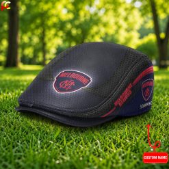 Melbourne Demons AFL Premium Jeff Cap, Flat Cap M33