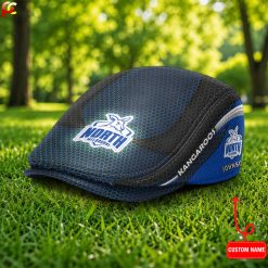North Melbourne Kangaroos AFL Premium Jeff Cap, Flat Cap M33