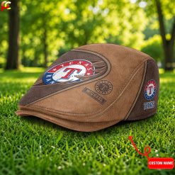 Texas Rangers MLB Premium Jeff Cap, Flat Cap M52
