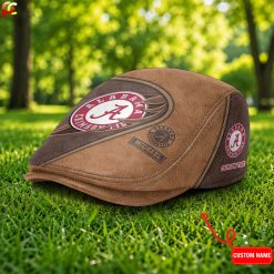 Alabama Crimson Tide NCAA Premium Jeff Cap, Flat Cap M52
