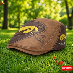 Iowa Hawkeyes NCAA Premium Jeff Cap, Flat Cap M52