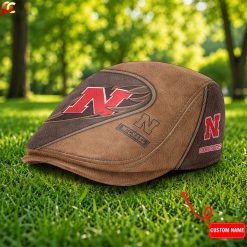Nebraska Cornhuskers NCAA Premium Jeff Cap, Flat Cap M52