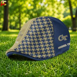 Georgia Tech Yellow Jackets NCAA3 Premium Ivy Cap, Flat Cap M03