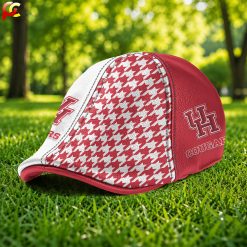 Houston Cougars NCAA3 Premium Ivy Cap, Flat Cap M03
