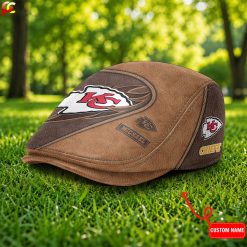 Kansas City Chiefs NFL Premium Jeff Cap, Flat Cap M52