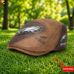 Philadelphia Eagles NFL Premium Jeff Cap, Flat Cap M52