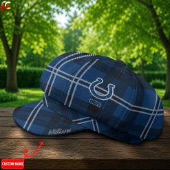 Indianapolis Colts NFL Premium Ladies Newsboy Cap M01