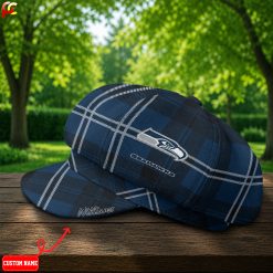 Seattle Seahawks NFL Premium Ladies Newsboy Cap M01