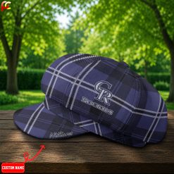 Colorado Rockies MLB Premium Ladies Newsboy Cap M01