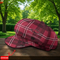 Arkansas Razorbacks NCAA Ladies Newsboy Cap M01
