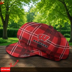 Wisconsin Badgers NCAA Ladies Newsboy Cap M01