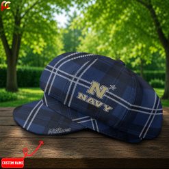 Navy Midshipmen NCAA2 Premium Ladies Newsboy Cap M01