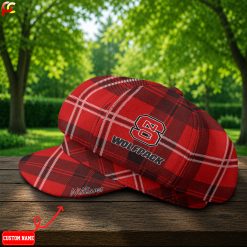 NC State Wolfpack NCAA2 Premium Ladies Newsboy Cap M01