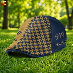 Fiu Golden Panthers NCAA4 Premium Ivy Cap, Flat Cap M03