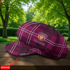 Brisbane Lions AFL Premium Ladies Newsboy Cap M01