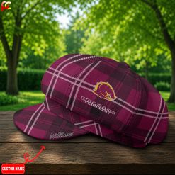 Brisbane Broncos NRL Premium Ladies Newsboy Cap M01