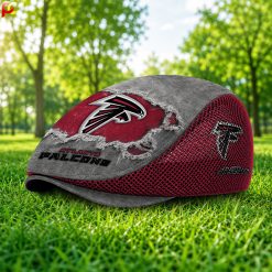 Atlanta Falcons NFL Mesh Flat Cap, Golf Mesh Cap M01