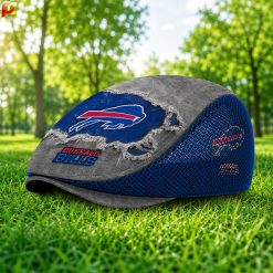 Buffalo Bills NFL Mesh Flat Cap, Golf Mesh Cap M01