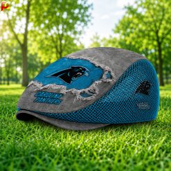 Carolina Panthers NFL Mesh Flat Cap, Golf Mesh Cap M01