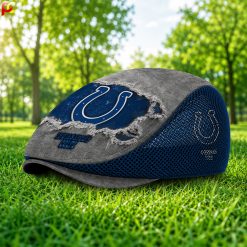 Indianapolis Colts NFL Mesh Flat Cap, Golf Mesh Cap M01