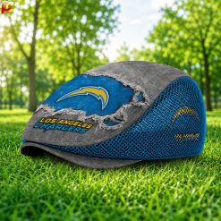 Los Angeles Chargers NFL Mesh Flat Cap, Golf Mesh Cap M01