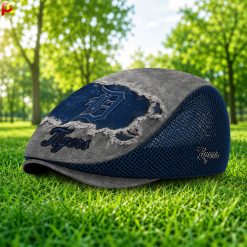 Detroit Tigers MLB Mesh Flat Cap, Golf Mesh Cap M01