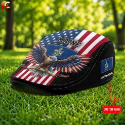 Maine State Jeff Cap, Driving Cap, Golf Cap 86