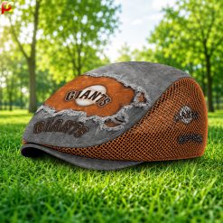 San Francisco Giants MLB Mesh Flat Cap, Golf Mesh Cap M01
