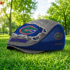 Florida Gators NCAA Mesh Flat Cap, Golf Mesh Cap M01