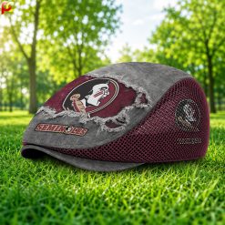 Florida State Seminoles NCAA Mesh Flat Cap, Golf Mesh Cap M01