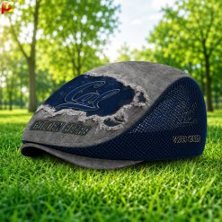 California Golden Bears NCAA2 Mesh Flat Cap, Golf Mesh Cap M01