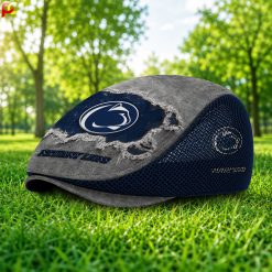 Penn State Nittany Lions NCAA2 Mesh Flat Cap, Golf Mesh Cap M01