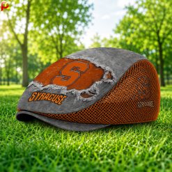 Syracuse Orange NCAA2 Mesh Flat Cap, Golf Mesh Cap M01