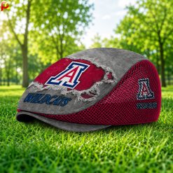 Arizona Wildcats NCAA3 Mesh Flat Cap, Golf Mesh Cap M01