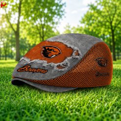 Oregon State Beavers NCAA3 Mesh Flat Cap, Golf Mesh Cap M01